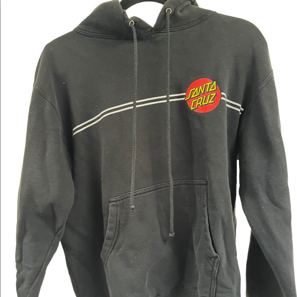 Santa Cruz Black Hoodie